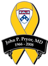 John Pryor commemorative ribbon